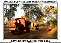 Border Flywheelers Barham NSW 20th Rally 2016