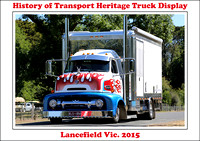 Lancefield Hist. of Transport & Heritage Truck Display 2015