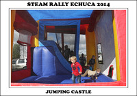 Steam Rally Echuca - 2014 - Jumping Castle