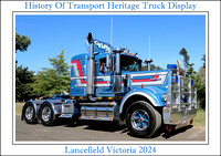 Lancefield History Transport Of Heritage Truck Display 2024