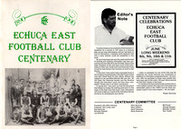 Echuca East Football Club - For those who remember when.........