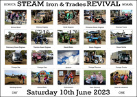 Steam I. & T. Revival 2023 - Echuca/Moama - Sat. Day (1) One