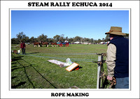 Steam Rally Echuca - 2014 - Rope Making