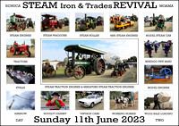 Steam I. & T. Revival 2023 - Echuca/Moama - Sun. Day (2) Two