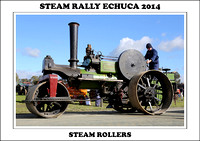 Steam Rally Echuca - 2014 - Steam Rollers
