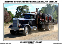 Lancefield History Of Transport Heritage Truck Display 2017