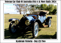 Veteran Car Club Victoria 4 & More Rally 2024 - Day Two