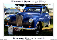 Kerang Vic. Heritage Day 2023