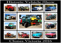 Clunes Historic Vehicle Show 2016