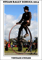 Steam Rally Echuca - 2014 - Vintage Cycles
