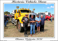 Clunes Historic Vehicle Show 2020