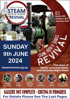 Echuca Moama Steam Rally 2024 - Sunday