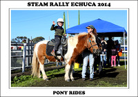 Steam Rally Echuca - 2014 - Pony Rides