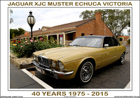 Jaguar XJC Muster Echuca Vic. 2015